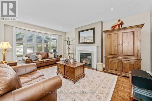 2148 Bingley Crescent, Oakville (Palermo West), ON - Indoor Photo Showing Living Room With Fireplace