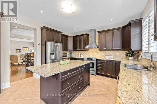 2148 Bingley Crescent, Oakville (Palermo West), ON - Indoor Photo Showing Kitchen With Stainless Steel Kitchen With Double Sink