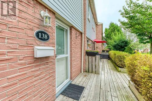 138 - 1055 Shawnmarr Road, Mississauga (Port Credit), ON - Outdoor With Deck Patio Veranda With Exterior