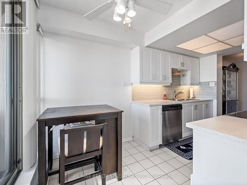 1408 - 20 Cherrytree Drive, Brampton, ON - Indoor Photo Showing Kitchen