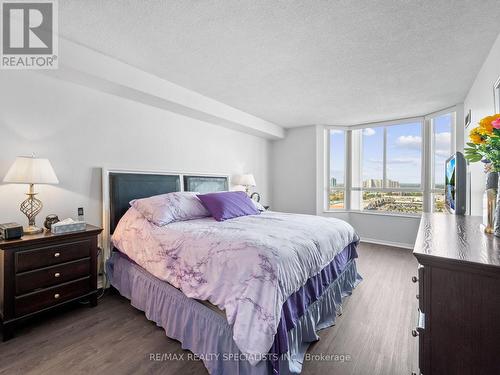 1408 - 20 Cherrytree Drive, Brampton, ON - Indoor Photo Showing Bedroom