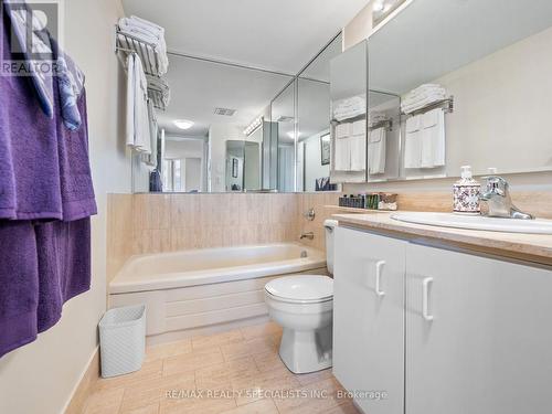 1408 - 20 Cherrytree Drive, Brampton, ON - Indoor Photo Showing Bathroom