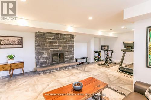 1231 Martins Boulevard, Brampton (Bram West), ON - Indoor With Fireplace