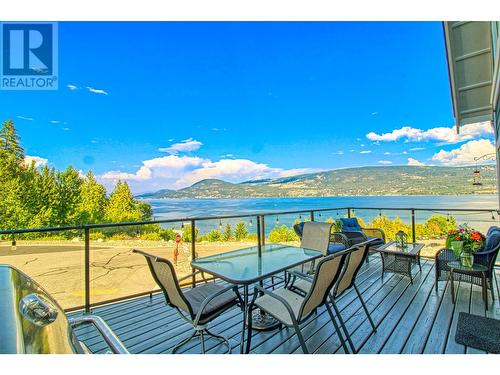 6985 Barcelona Drive Unit# 24, Kelowna, BC - Outdoor With Body Of Water With Deck Patio Veranda With View