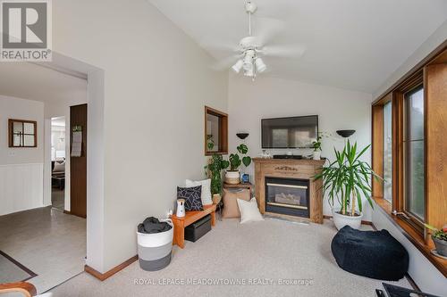 55 Edilou Drive, Toronto (Alderwood), ON - Indoor With Fireplace