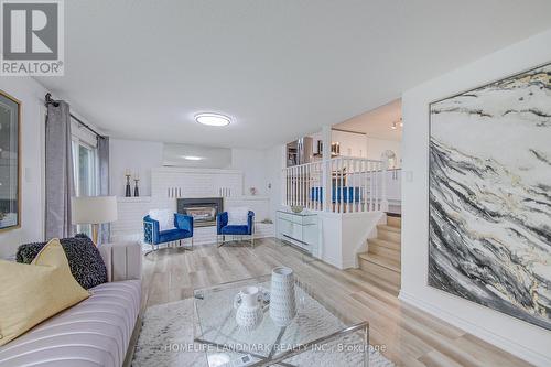 277 Nelson Street, Barrie (Grove East), ON - Indoor Photo Showing Living Room With Fireplace