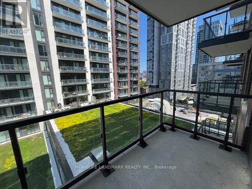 722 - 35 Tubman Avenue, Toronto (Regent Park), ON - Outdoor With Balcony