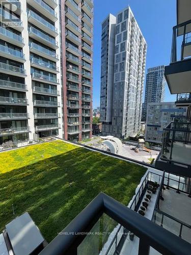 722 - 35 Tubman Avenue, Toronto (Regent Park), ON - Outdoor With Balcony With Facade