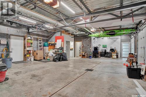 Auction Mart Road Acreage, Corman Park Rm No. 344, SK - Indoor Photo Showing Garage