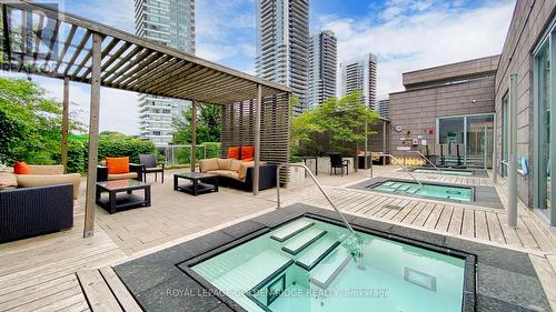 309 - 121 Mcmahon Drive, Toronto (Bayview Village), ON - Outdoor With In Ground Pool With Deck Patio Veranda