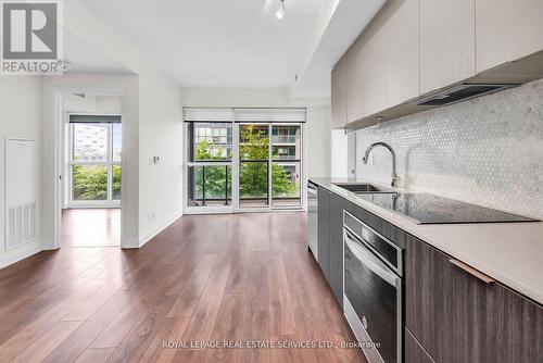 503 - 2 Sonic Way, Toronto (Flemingdon Park), ON - Indoor Photo Showing Kitchen With Upgraded Kitchen