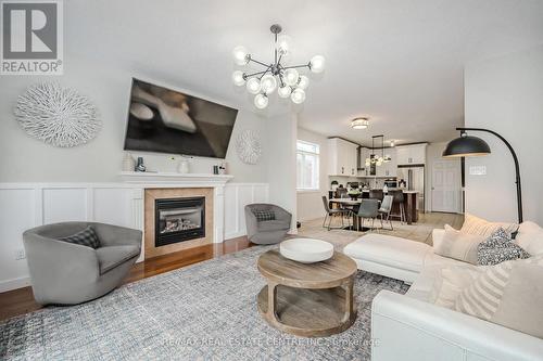 47 Healey Street, Centre Wellington (Elora/Salem), ON - Indoor Photo Showing Living Room With Fireplace