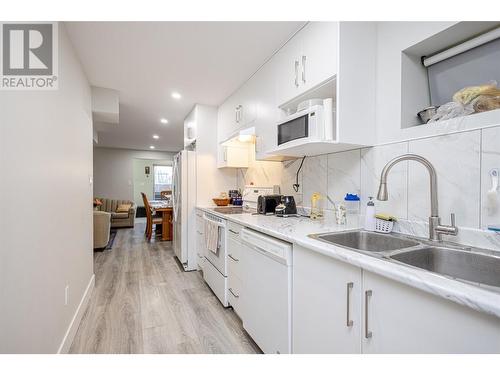 245 Adventure Road, Kelowna, BC - Indoor Photo Showing Kitchen With Double Sink