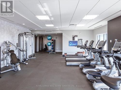 1611 - 2560 Eglinton Avenue W, Mississauga (Central Erin Mills), ON - Indoor Photo Showing Gym Room