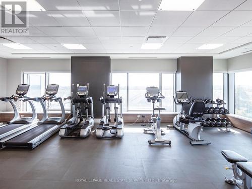 1611 - 2560 Eglinton Avenue W, Mississauga (Central Erin Mills), ON - Indoor Photo Showing Gym Room