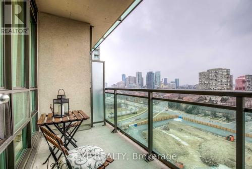 1701 - 3515 Kariya Drive, Mississauga (Fairview), ON - Outdoor With Balcony With View With Exterior