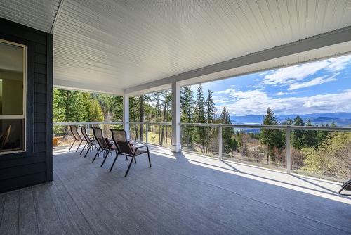 1-5720 Hartnell Road, Vernon, BC - Outdoor With Deck Patio Veranda With Exterior