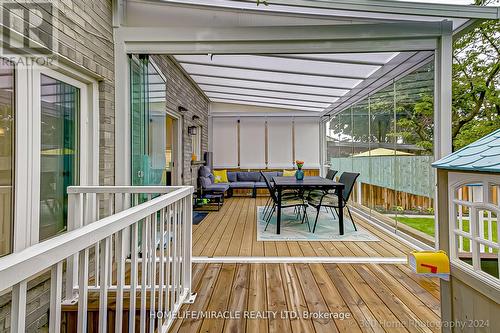 158 Hanson Road, Mississauga (Fairview), ON - Outdoor With Deck Patio Veranda With Exterior