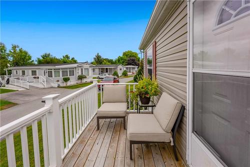 3033 Townline Road|Unit #395, Stevensville, ON - Outdoor With Deck Patio Veranda With Exterior