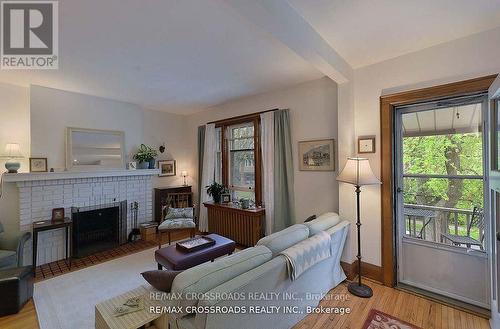 20 Chester Hill Road, Toronto (Playter Estates-Danforth), ON - Indoor Photo Showing Living Room With Fireplace