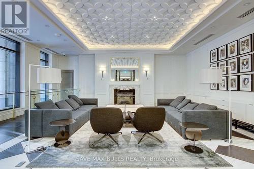 2504 - 955 Bay Street, Toronto (Bay Street Corridor), ON - Indoor Photo Showing Living Room With Fireplace