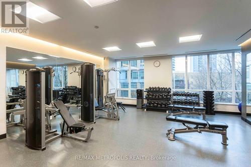 1811 - 500 Sherbourne Street, Toronto (North St. James Town), ON - Indoor Photo Showing Gym Room