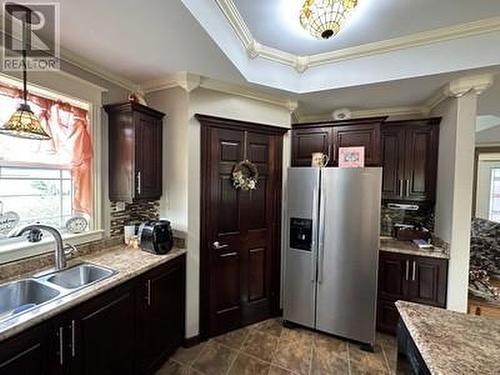 110 Valley Road, Carbonear, NL - Indoor Photo Showing Kitchen With Double Sink