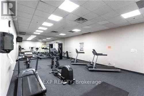 Ph207 - 8 Lee Centre Drive, Toronto (Woburn), ON - Indoor Photo Showing Gym Room