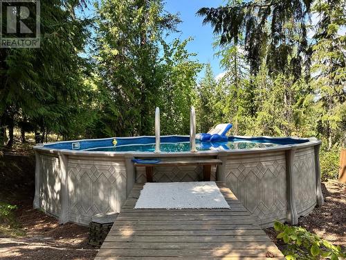 1360 Frisk Road, Christina Lake, BC - Outdoor With Above Ground Pool