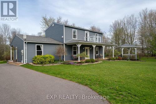 17682 Loyalist Parkway, Prince Edward County (Hillier), ON - Outdoor With Deck Patio Veranda With Facade