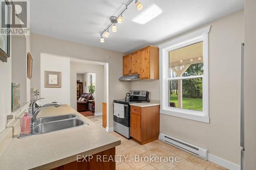 17682 Loyalist Parkway, Prince Edward County (Hillier), ON - Indoor Photo Showing Kitchen With Double Sink