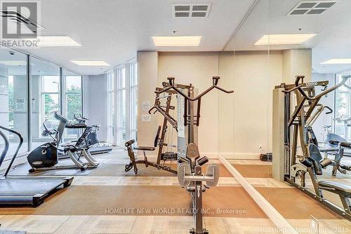 3005 - 50 Brian Harrison Way, Toronto (Bendale), ON - Indoor Photo Showing Gym Room