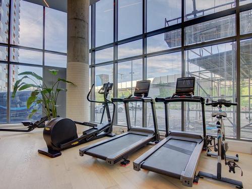 Exercise room - 2103-100 Rue Murray, Montréal (Le Sud-Ouest), QC - Indoor Photo Showing Gym Room