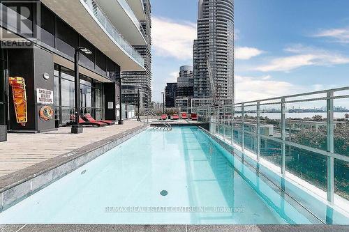 2611 - 33 Shore Breeze Drive, Toronto (Mimico), ON - Outdoor With In Ground Pool