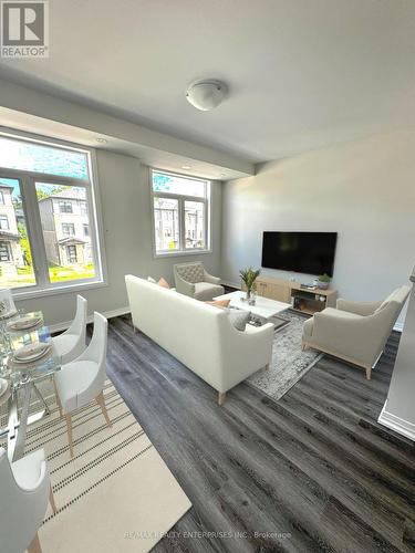 28 - 155 Equestrian Way, Cambridge, ON - Indoor Photo Showing Living Room With Fireplace