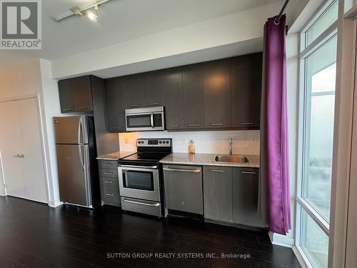 2601 - 360 Square One Drive, Mississauga (City Centre), ON - Indoor Photo Showing Kitchen