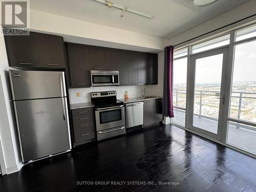 2601 - 360 Square One Drive, Mississauga (City Centre), ON - Indoor Photo Showing Kitchen