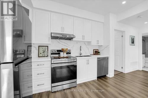 125 - 3050 Erin Centre Boulevard, Mississauga (Churchill Meadows), ON - Indoor Photo Showing Kitchen