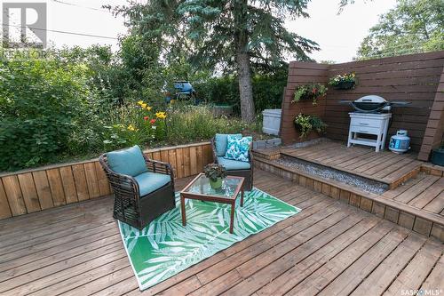 325 Alberta Avenue, Kerrobert, SK - Outdoor With Deck Patio Veranda With Exterior