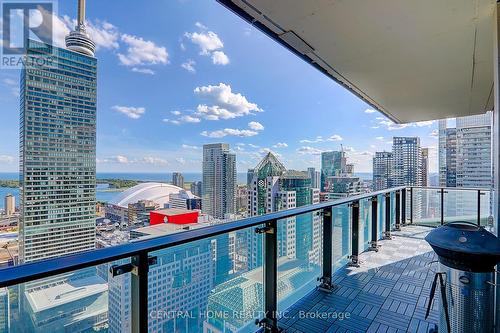 3604 - 224 King Street W, Toronto (Waterfront Communities), ON - Outdoor With Balcony With View