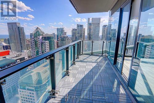 3604 - 224 King Street W, Toronto (Waterfront Communities), ON - Outdoor With Balcony