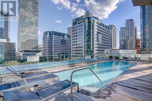 3604 - 224 King Street W, Toronto (Waterfront Communities), ON - Outdoor With In Ground Pool