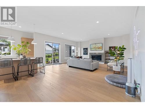 1341 Rocky Point Drive, Kelowna, BC - Indoor Photo Showing Other Room With Fireplace