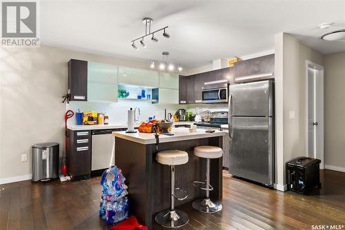 119 1610 Dakota Drive, Regina, SK - Indoor Photo Showing Kitchen With Upgraded Kitchen