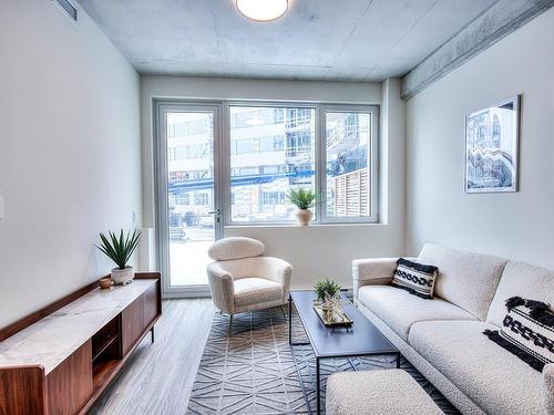 Salon - 1002-5050 Boul. De L'Assomption, Montréal (Rosemont/La Petite-Patrie), QC - Indoor Photo Showing Living Room