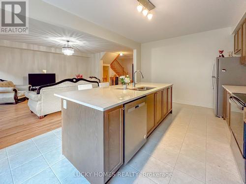 1213 Drinkle Crescent, Oshawa (Eastdale), ON - Indoor Photo Showing Kitchen With Double Sink