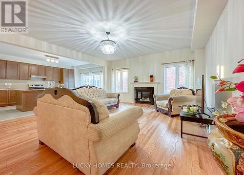 1213 Drinkle Crescent, Oshawa (Eastdale), ON - Indoor Photo Showing Living Room With Fireplace