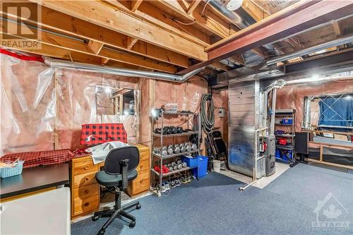 8 Beckington Private, Ottawa, ON - Indoor Photo Showing Basement