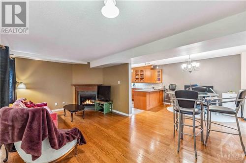 8 Beckington Private, Ottawa, ON - Indoor With Fireplace