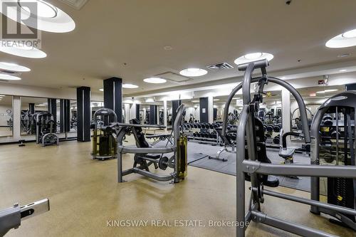 3404 - 80 Absolute Avenue, Mississauga (City Centre), ON - Indoor Photo Showing Gym Room